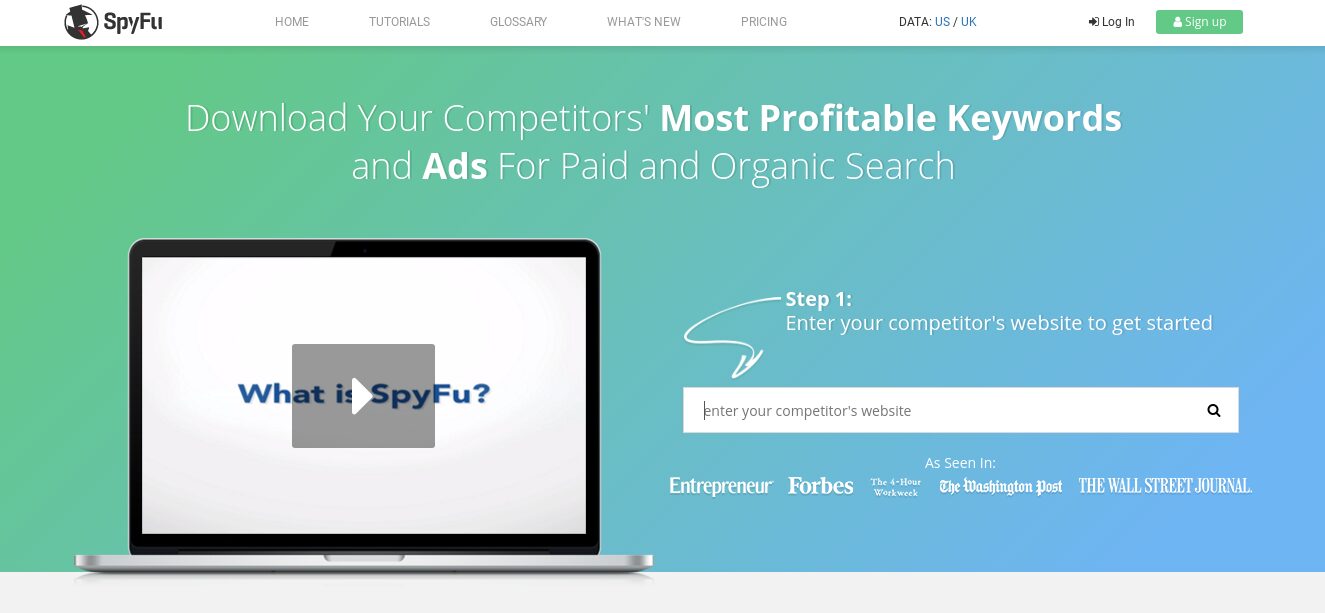 the easy way to do keyword research for free 2 spyfu