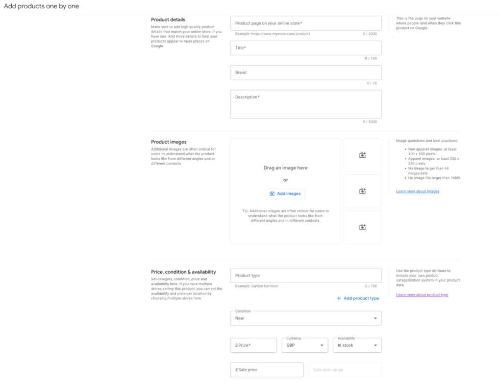 How to create a Google Merchant Centre shopping feed [2024]